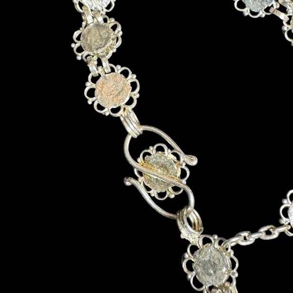 Cuttacki Tarkasi in Orissa Filigree Bracelet 7 inches - Picture 13 of 16